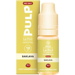Baklava Nic Salt Le Pod Liquide Pulp 10ml