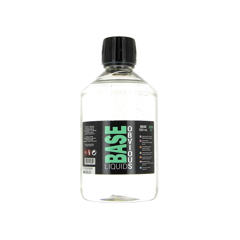 Base 500ml 00mg Obvious Liquids 3 Base 500ml 00mg Obvious Liquids – Image 3