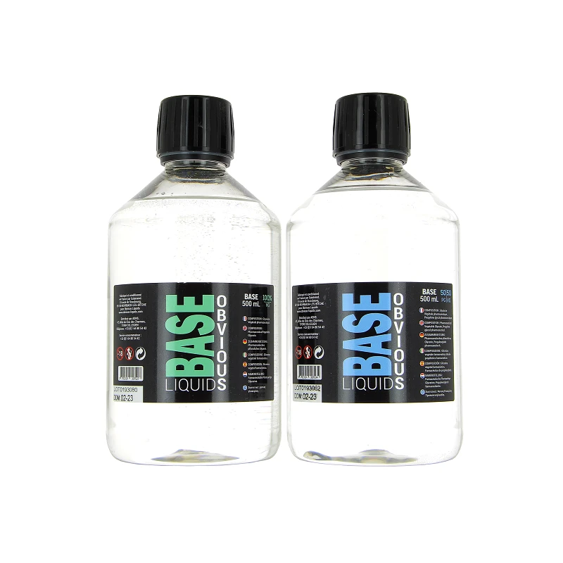 Base 500ml 00mg Obvious Liquids 1 Base 500ml 00mg Obvious Liquids