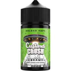 Coffee Cream And Caramel Custard Crush Reload Vape 50ml