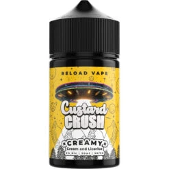 Cream And Licorice Custard Crush Reload Vape 50ml