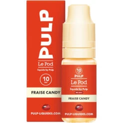Fraise Candy Nic Salt Le Pod Liquide Pulp 10ml
