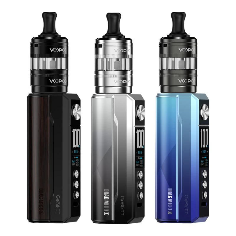 Kit Drag M100S 100W (+ Ato PNP X Pod Tank MTL 5ml) Voopoo 1 Kit Drag M100S 100W (+ Ato PNP X Pod Tank MTL 5ml) Voopoo