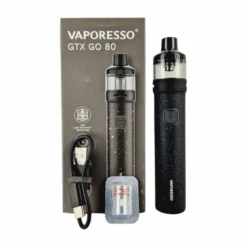 Kit GTX GO80 3000mah 5ml Vaporesso -VAPOSTORE Soldes kit gtx go80 3000mah 5ml vaporesso 11