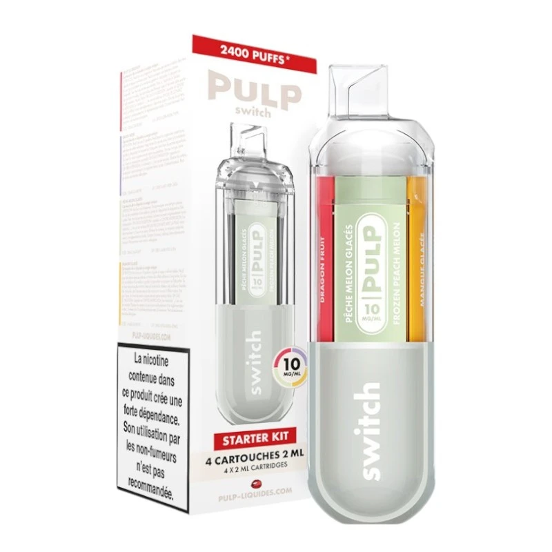 Kit Le Pod Switch 2400 4en1 20mg Pulp 4 Kit Le Pod Switch 2400 4en1 20mg Pulp – Image 4