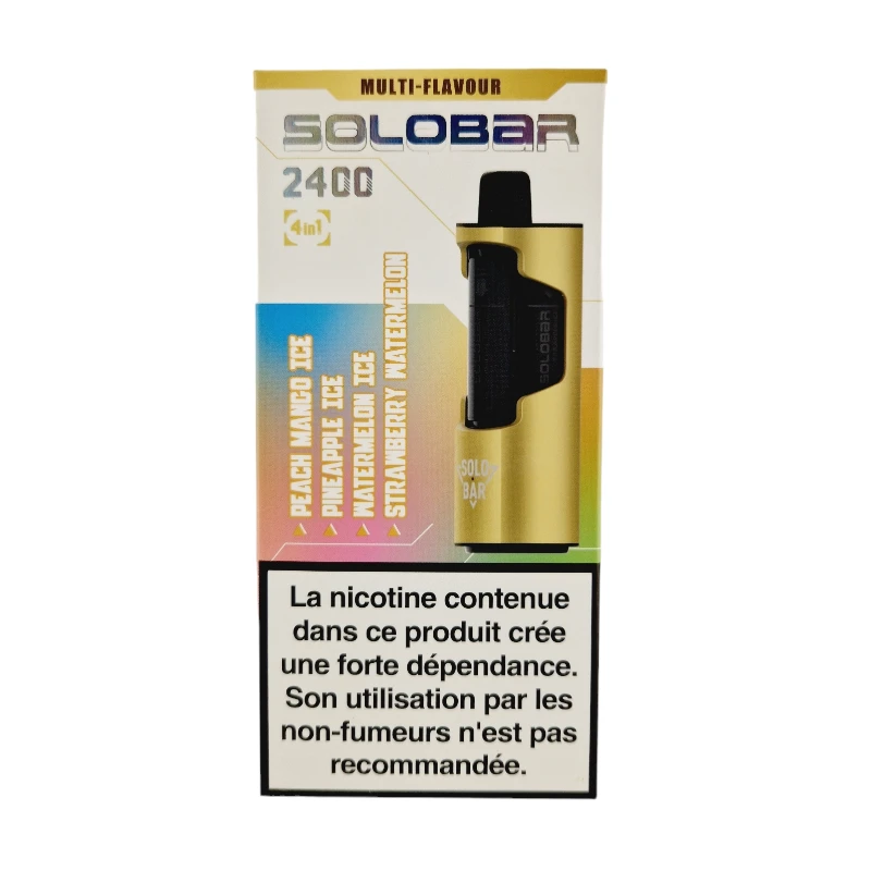 Kit Solobar 2400 4en1 (+ Pod 2ml 20mg) Solobar 20 Kit Solobar 2400 4en1 (+ Pod 2ml 20mg) Solobar – Image 20