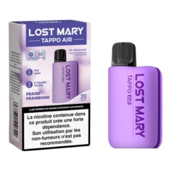 Kit Tappo Air (+ Pod 2ml) Lost Mary - 20mg -VAPOSTORE Soldes kit tappo air pod 2ml 20mg lost mary 2