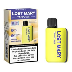 Kit Tappo Air (+ Pod 2ml) Lost Mary - 20mg -VAPOSTORE Soldes kit tappo air pod 2ml 20mg lost mary 3