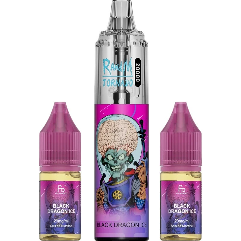 Kit Tornado RANDM 20000 Mars 850mah 20ml (2 X 10ml 20mg) Fumot 3 Kit Tornado RANDM 20000 Mars 850mah 20ml (2 X 10ml 20mg) Fumot – Image 3