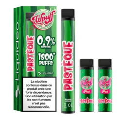 Kit WPuff 1800 Pod 550mah + 3 Pods 2ml 0.9% Liquideo -VAPOSTORE Soldes kit wpuff 1800 pod 550mah 3 pods 2ml 09 liquideo 10