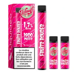 Kit WPuff 1800 Pod 550mah + 3 Pods 2ml 1.7% Liquideo -VAPOSTORE Soldes kit wpuff 1800 pod 550mah 3 pods 2ml 17 liquideo 3