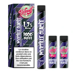 Kit WPuff 1800 Pod 550mah + 3 Pods 2ml 1.7% Liquideo -VAPOSTORE Soldes kit wpuff 1800 pod 550mah 3 pods 2ml 17 liquideo 8