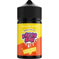 Lemon Peach Passion Fruit Ice Vapor Bar Reload Vape 50ml