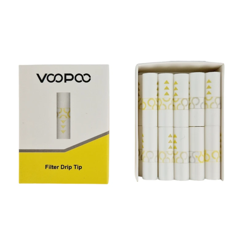 Lot De 20 Filtres De Remplacement White Doric Galaxy Voopoo 1 Lot De 20 Filtres De Remplacement White Doric Galaxy Voopoo