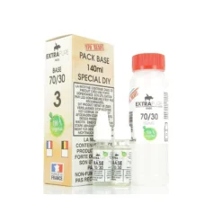 Pack Base 140ml 70/30 03mg Extrapure