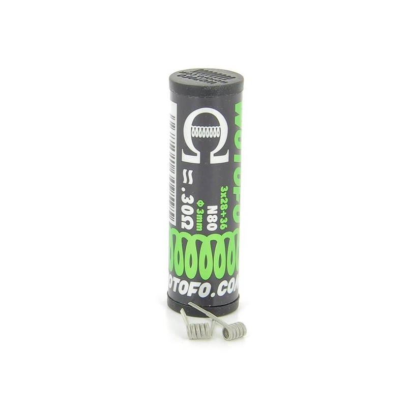 Pack De 10 Coils Alien Ni80 (28x3+36) Wotofo 2 Pack De 10 Coils Alien Ni80 (28x3+36) Wotofo – Image 2