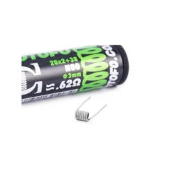 Pack De 10 Coils Dual Core Fused Clapton Ni80 (28x2+38) Wotofo