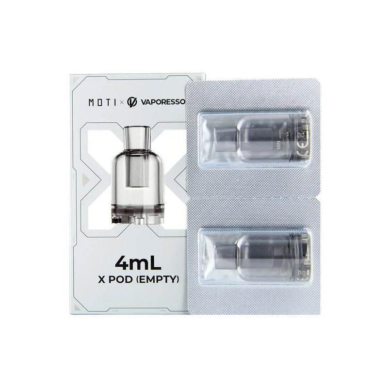 Pack De 2 Cartouches 4ml X Mini Vaporesso 1 Pack De 2 Cartouches 4ml X Mini Vaporesso