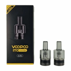 Pack De 2 Pods 2ml + Résistance ITO Doric Voopoo
