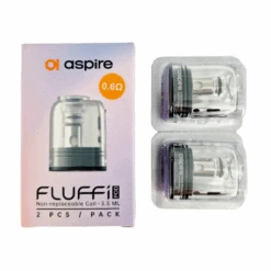 Pack De 2 Pods 3.5ml + Résistance Fluffi Aspire