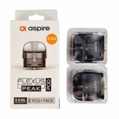 Pack De 2 Pods 3ml + Résistance Flexus Peak Aspire
