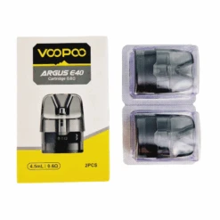 Pack De 2 Pods 4.5ml + Résistance Argus E40 Pod Voopoo -VAPOSTORE Soldes pack de 2 pods 45ml resistance argus e40 pod voopoo 2