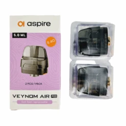 Pack De 2 Pods 5ml + Résistance Veynom Air Aspire