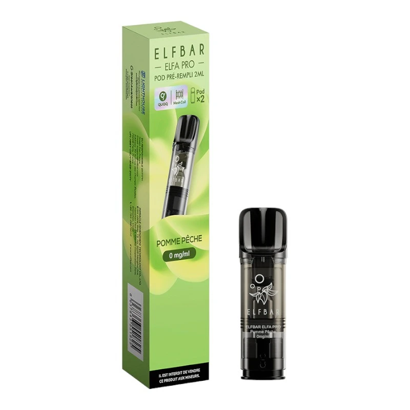 Pack De 2 Pods ELFA Pro 2ml 00mg ElfBar 7 Pack De 2 Pods ELFA Pro 2ml 00mg ElfBar – Image 7