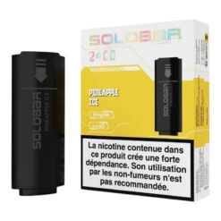 Pack De 2 Pods Solobar 2400 2ml 20mg Solobar -VAPOSTORE Soldes pack de 2 pods solobar 2400 2ml 20mg solobar 5