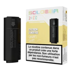 Pack De 2 Pods Solobar 2400 2ml 20mg Solobar -VAPOSTORE Soldes pack de 2 pods solobar 2400 2ml 20mg solobar 6