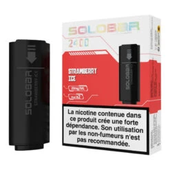 Pack De 2 Pods Solobar 2400 2ml 20mg Solobar -VAPOSTORE Soldes pack de 2 pods solobar 2400 2ml 20mg solobar 8