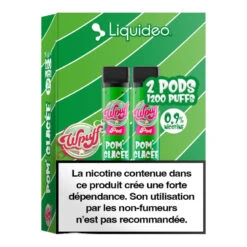 Pack De 2 Pods Wpuff 1800 Pod 2ml 0.9% Liquideo -VAPOSTORE Soldes pack de 2 pods wpuff 1800 pod 2ml 09 liquideo 11