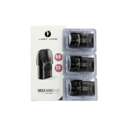 Pack De 3 Pods 2.5ml + Résistance Ursa Nano Lost Vape