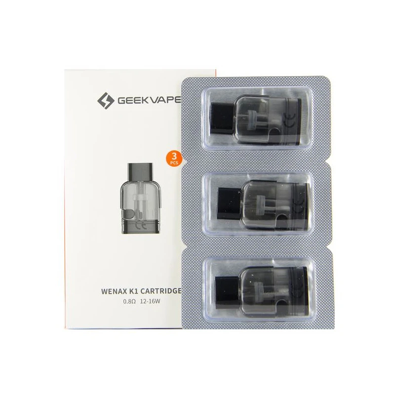 Pack De 3 Pods 2ml Wenax K1-K2 SE GeekVape 2 Pack De 3 Pods 2ml Wenax K1-K2 SE GeekVape – Image 2