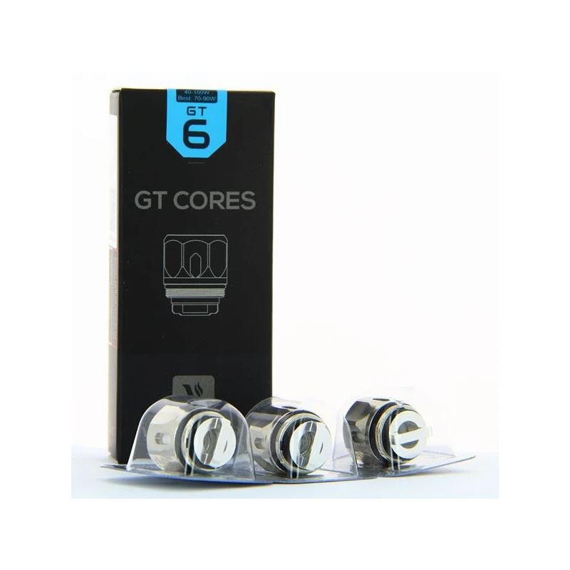 Pack De 3 Resistances GT6 Core 0.2ohm NRG Vaporesso 1 Pack De 3 Resistances GT6 Core 0.2ohm NRG Vaporesso