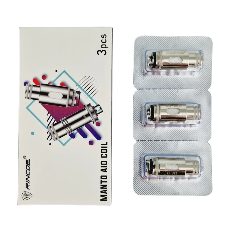 Pack De 3 Resistances Mesh Manto AIO Rincoe 2 Pack De 3 Resistances Mesh Manto AIO Rincoe – Image 2