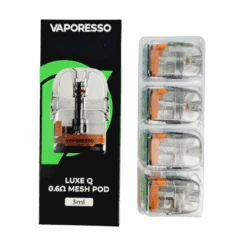 Pack De 4 Pods 3ml + Résistance Luxe Q Vaporesso