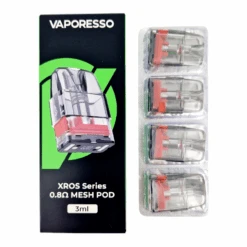 Pack De 4 Pods 3ml Xros Series Sidefill Vaporesso -VAPOSTORE Soldes pack de 4 pods 3ml xros series sidefill vaporesso 1