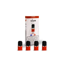 Pack De 4 Pods De 0,75ml Blond Fort (Virginie) Vaze Vape