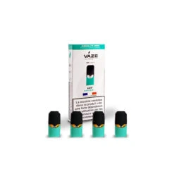 Pack De 4 Pods De 0,75ml Menthol (Absolute Zero) Vaze Vape