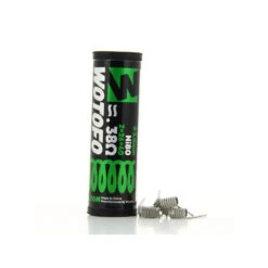 Pack De 5 Coils Dual Core Fused Clapton Ni80 0.38ohm Wotofo