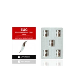 Pack De 5 Résistances Ceramic EUC SS316 Estoc-Target Pro-ORC 0.3ohm Vaporesso