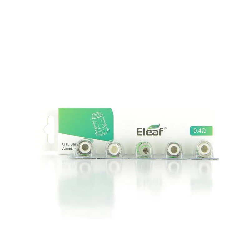 Pack De 5 Résistances GTL 0.4ohm Eleaf 1 Pack De 5 Résistances GTL 0.4ohm Eleaf