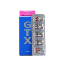 Pack De 5 Resistances GTX-2 Vaporesso -VAPOSTORE Soldes pack de 5 resistances gtx 2 vaporesso 5