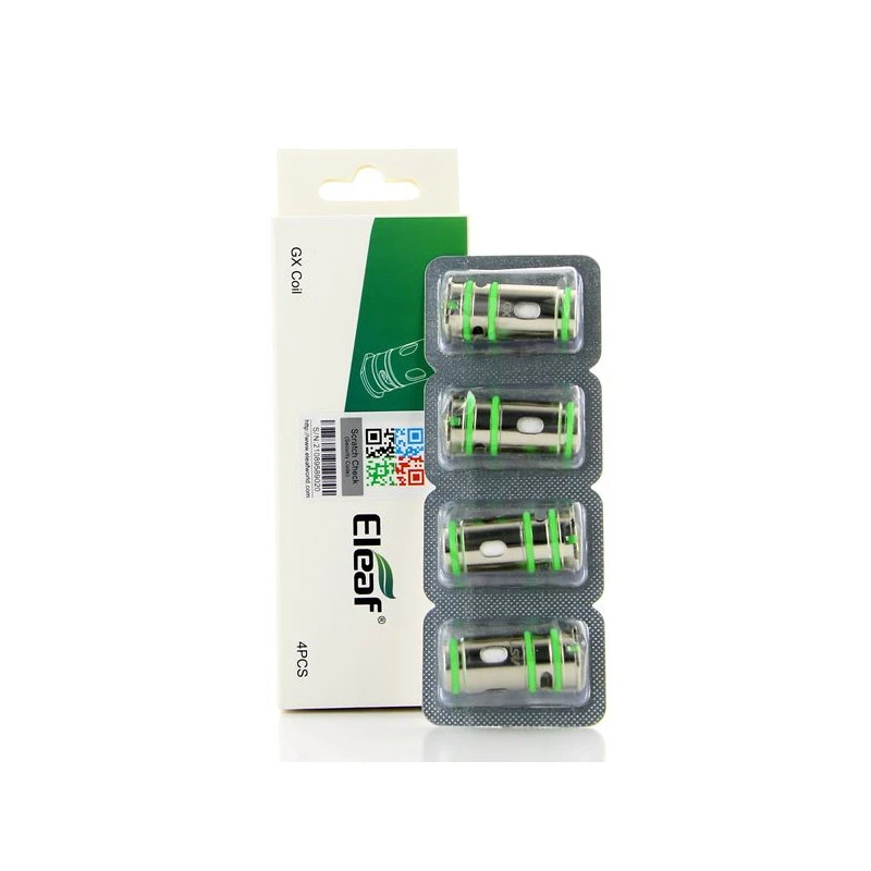 Pack De 4 Résistances GX Eleaf 1 Pack De 4 Résistances GX Eleaf