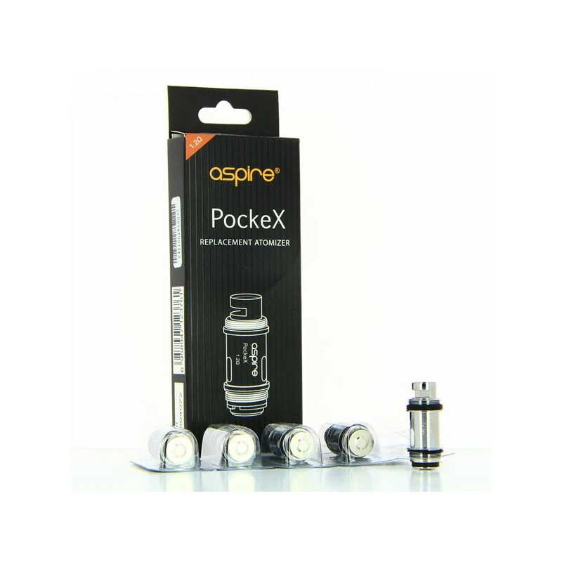 Pack De 5 Resistances PockeX Aspire 2 Pack De 5 Resistances PockeX Aspire – Image 2