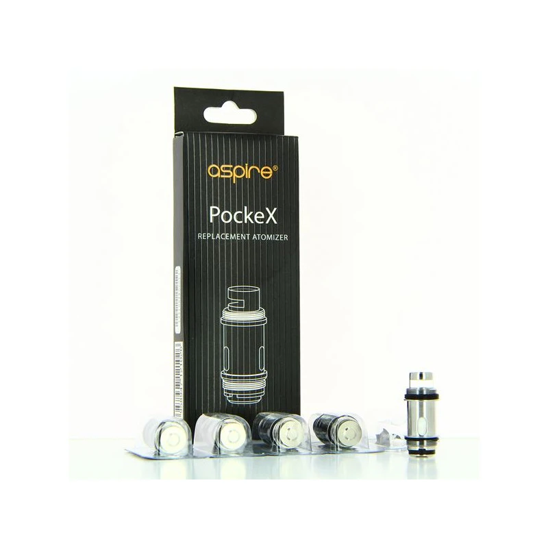 Pack De 5 Resistances PockeX Aspire 1 Pack De 5 Resistances PockeX Aspire